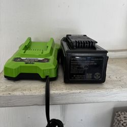 Green Works 40v Battery/charger 