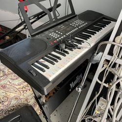 Keyboard And Stool