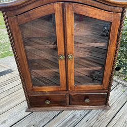 Antique Display Cabinet 