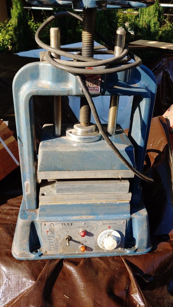 Arbe machine rubber wax mold vulcanizer jewlery casting standard size