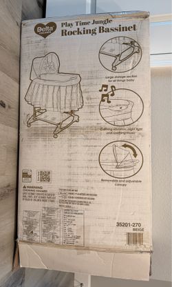 Delta Children Portable Rocking Bassinet