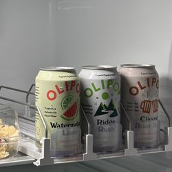 3 Fridge Can Organizer Dispenser (Adjustable Drink Holder Rack)