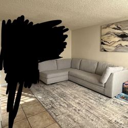 Gray Sectional Ashley Furniture Couch 