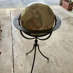 Large Standing Globe 
