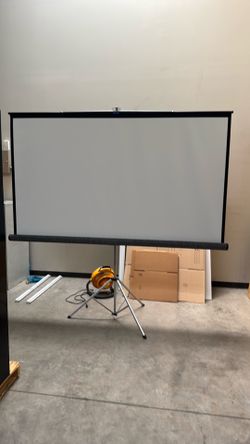 Da-Lite 8’ Portable Projection Screen