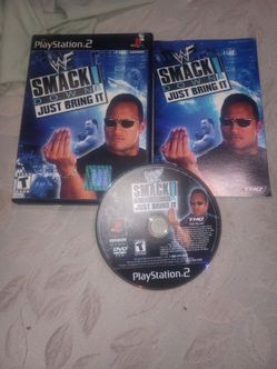 ps2 wwf smackdown just bring it