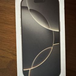 I Phone 16 Pro 