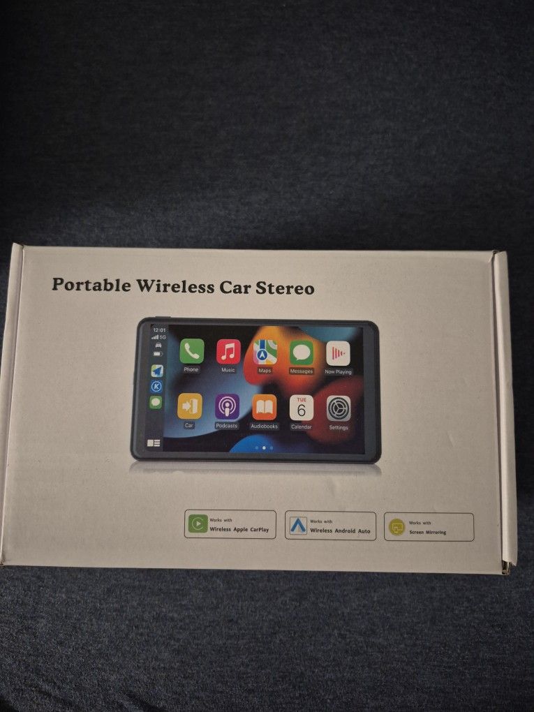 Portable Wireless Car Stereo 