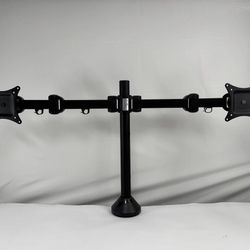 Dual Monitor Arm Desk Clamp Mount 