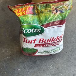 Scotts Turf Builder WinterGuard Fall Lawn Food – Unopened Bag