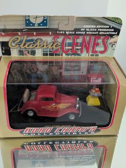 Vintage 1999  Road Champs Collectibles Classic Scenes 1932 Ford Model B