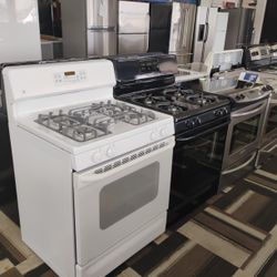 Gas Stoves Starting At $249 & Up With Warranty ! Clean!