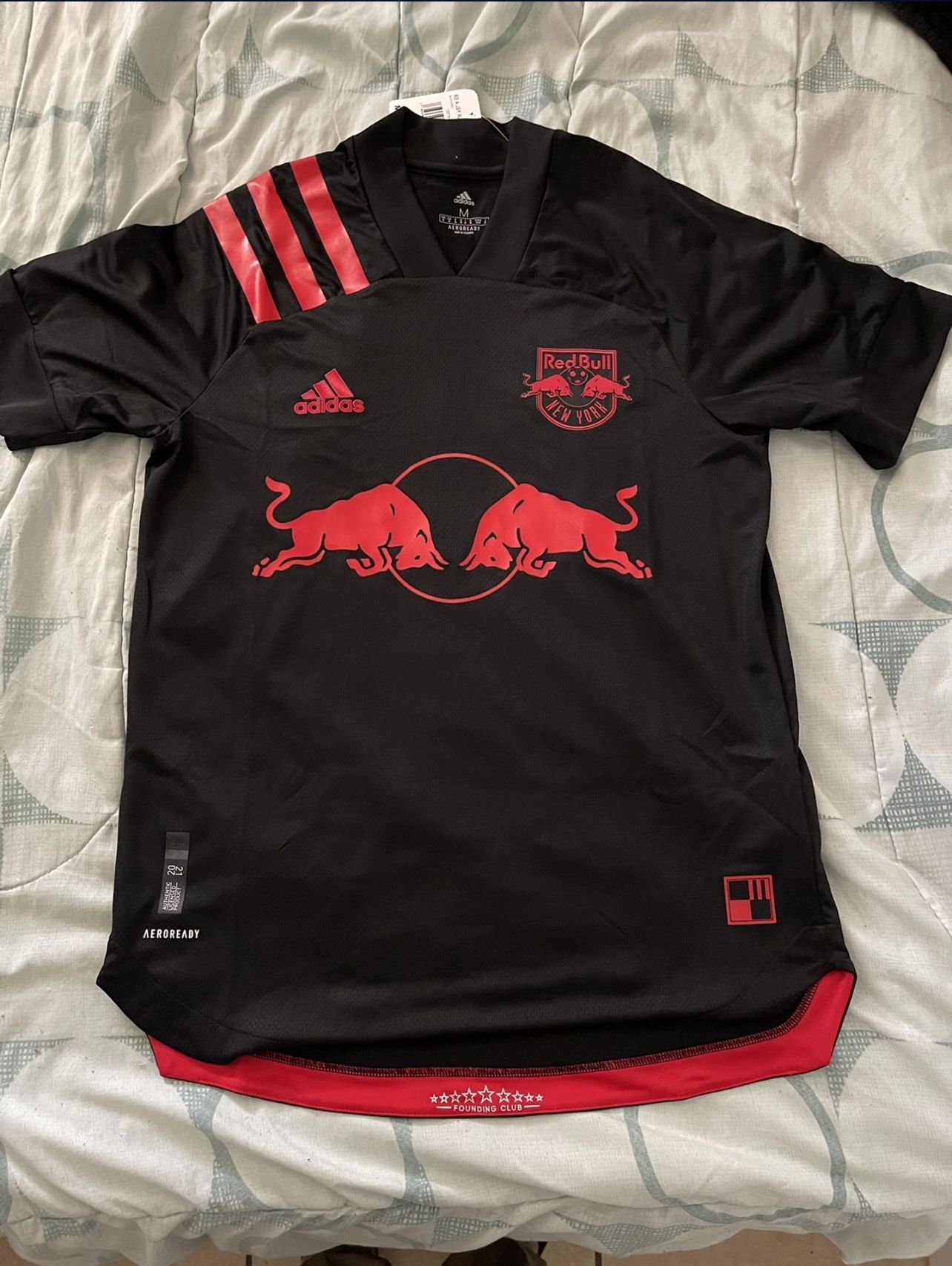 New York Red Bulls Dark Mode Jersey 2021/22 Authentic jersey Brand new - Main Image