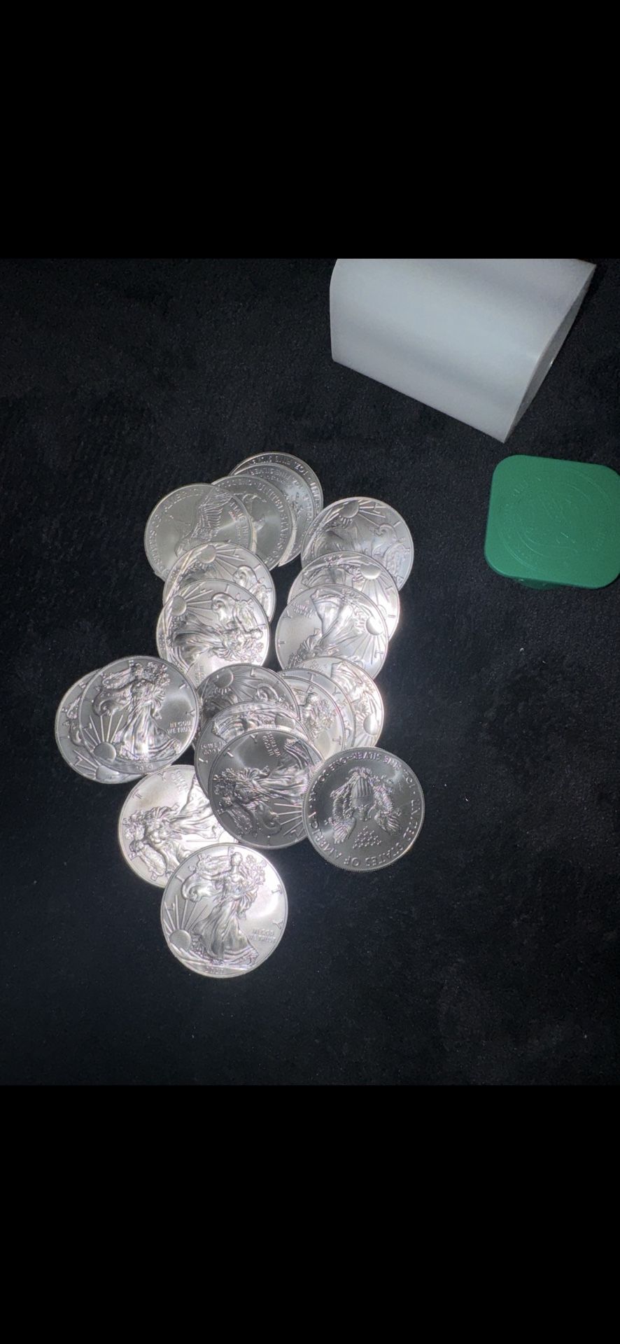 1 Oz Silver Eagle Rounds