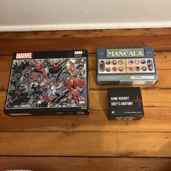Puzzle Card Game Board Games Lot