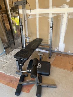 Jack LaLanne Weight Bench with Lat Pulldown