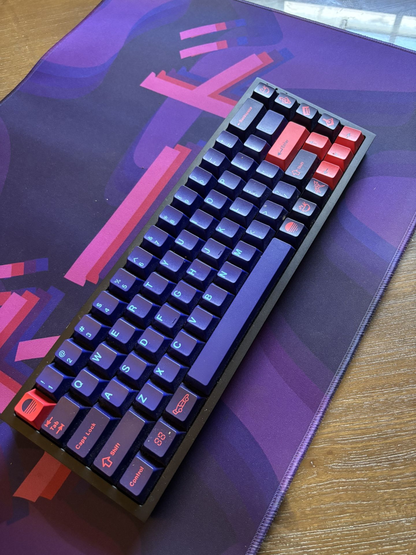 Custom Keyboard (Matching Mousepad Included)