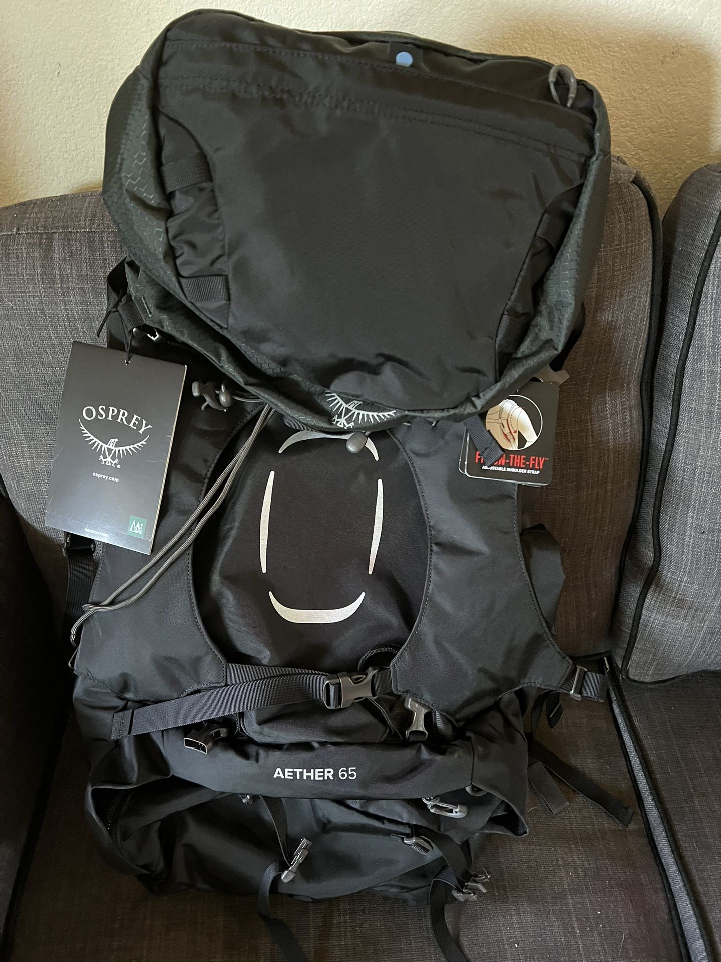 Osprey Aether65 hiking backpack