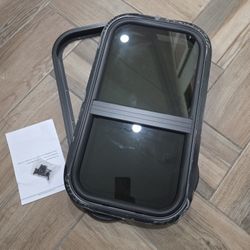 12" W x 22" H  Vertical Vertical Sliding - Camper Horse Trailer Recreational Vehicle Box Trailer Food Truck