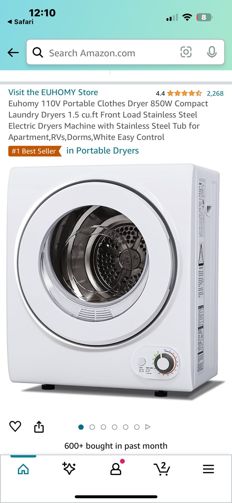 Compact Washer 