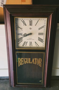 Vintage Regulator Clock