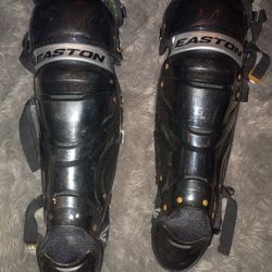 Easton adult 15+ catchers shin guards 