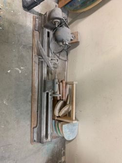 Antique/vintage wood Lathe