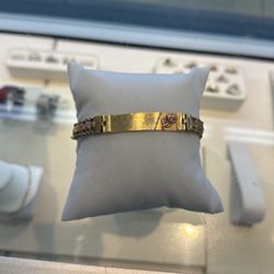 ID Bracelet 14k Gold 