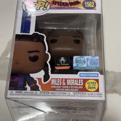 Funko Pop 1562 Toy Temple Spider-Man Miles G. Morales LE 9500 