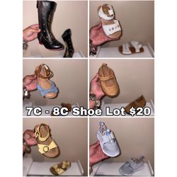 7C 8C Shoe Lot