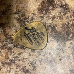 Zac Brown Band Guitar Pick Used On Stage