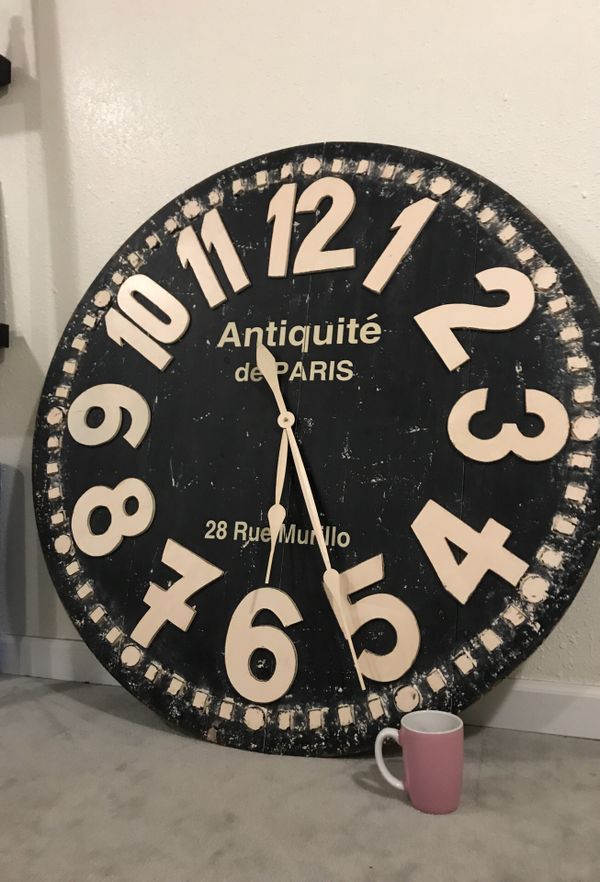 Antique Inspired Paris Wall Clock For In Portland Or Offerup Antique Inspired Paris Wall Clock For