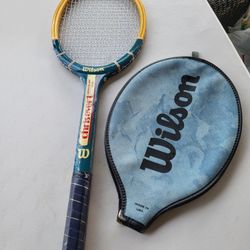 Wilson Chris Everett Vintage Tennis Racquet with Original Cover