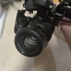 Sony FS5 Mark II w/ 18-105mm lens, XLR shotgun mic, Porta Brace bag + Cam Link 4k