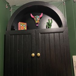 Arched Wall Cabinet