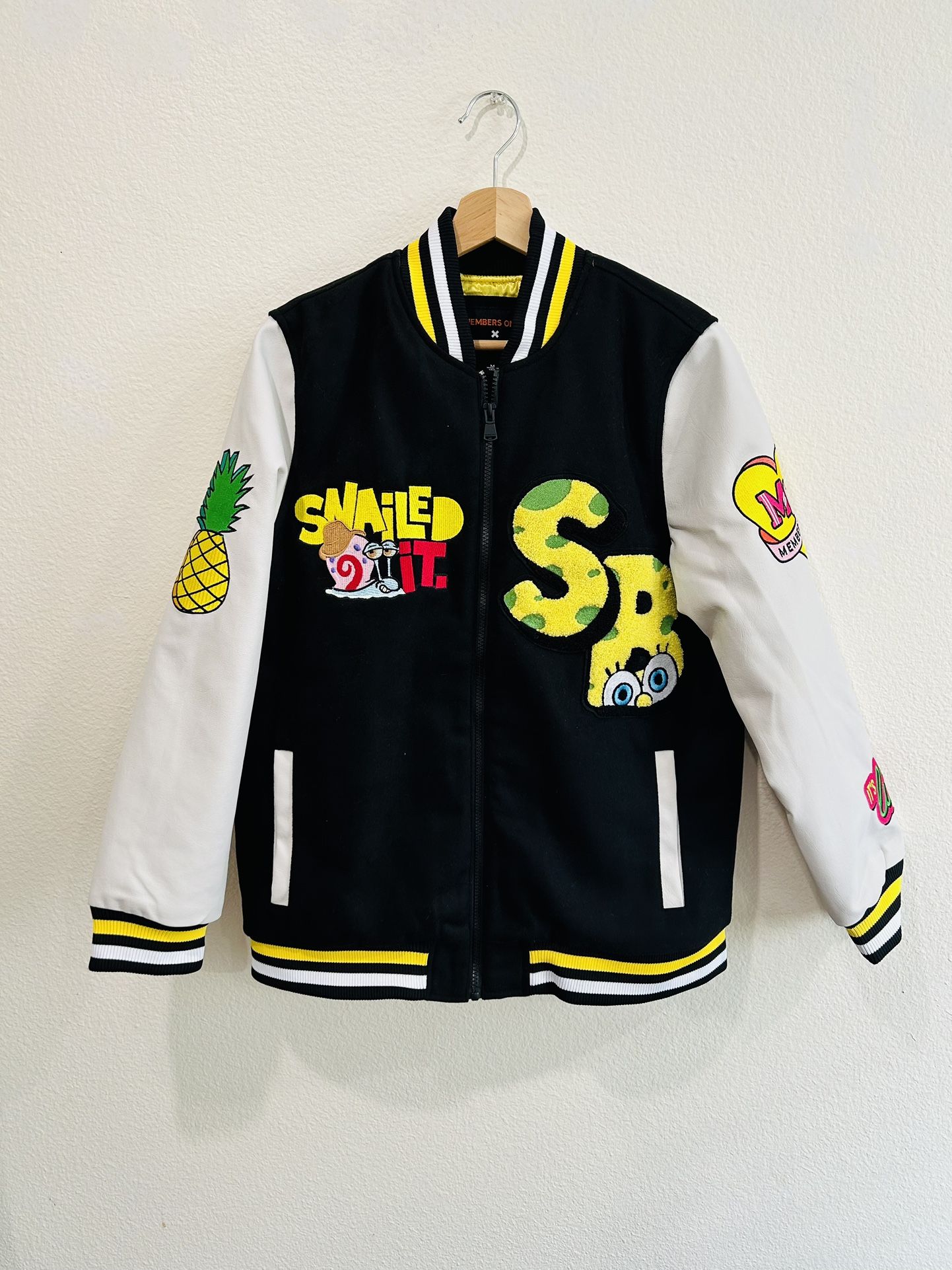 New SpongeBob Varsity Jacket