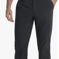 baleaf Men's 32'' Golf Pants Waist Elastic Stretch Lightweight Dress Pant Casual