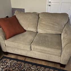 beige couch