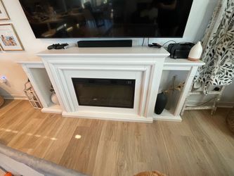Fire place center console
