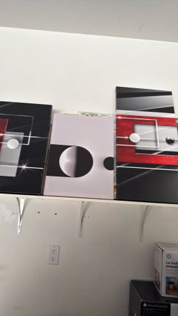 Wall picture set of 4