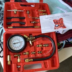 Compression pressure tester