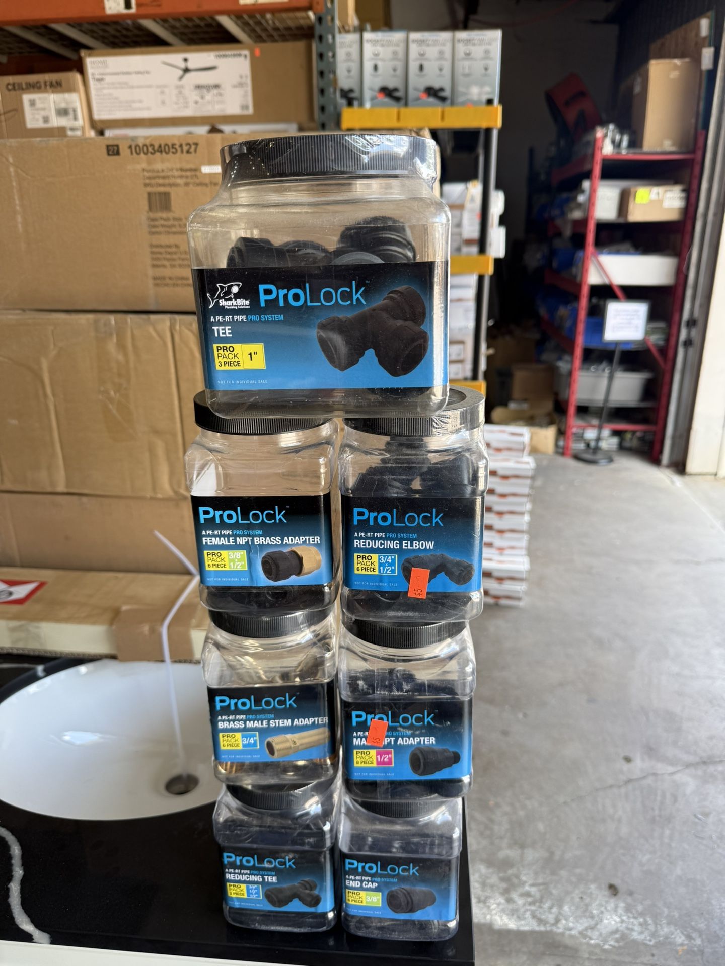 Shark bite plumbing adapter