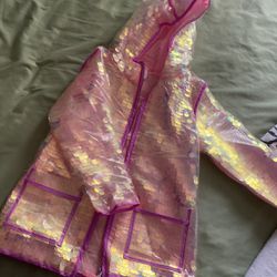 Sequin Raincoat