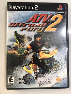 PS2 ATV 2 off road fury