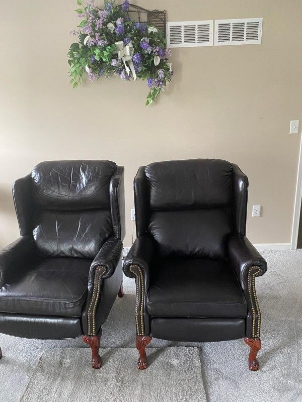 Genuine Leather Reclining Chairs