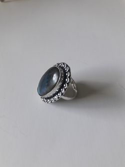 Munstone Sterling silver ring size 7