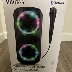 Vivitar Wireless Portable Party Speaker - Superior Premium Sound