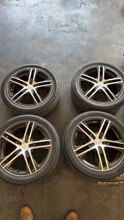 Set of 17 inch rims