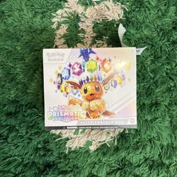 Pokemon Prismatic Evolutions Elite Trainer Box 