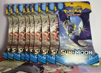 Sun & Moon Sleeved Booster Pack 10x